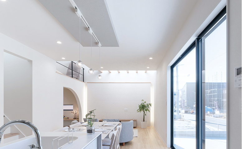 大空間を演出する「天井高」