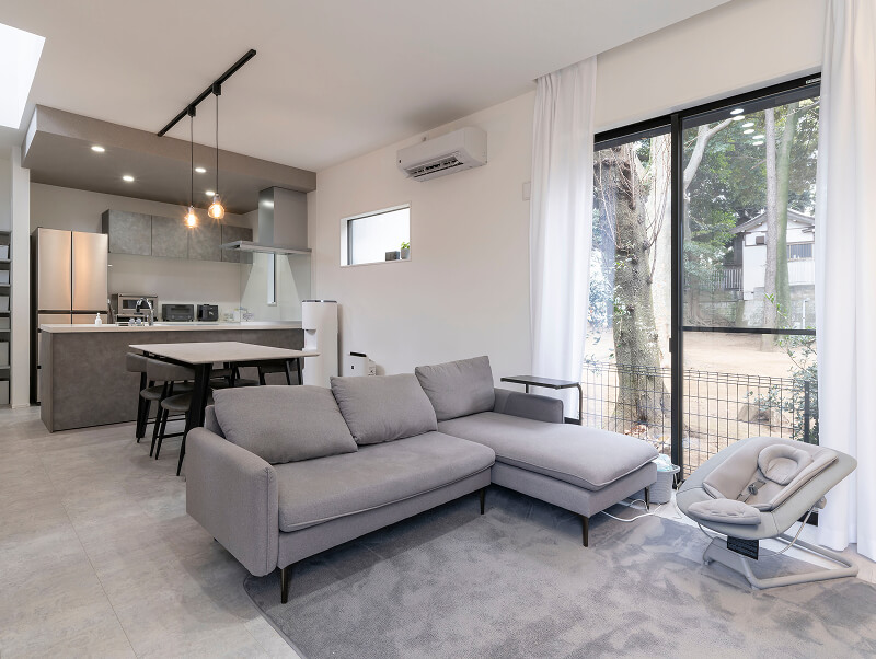 家族の集う広々LDK